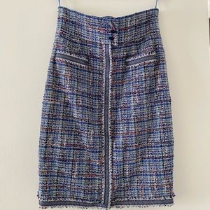 Chanel Tweed pencil skirt